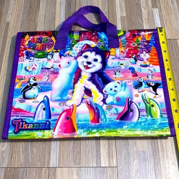Lisa Frank portfolio folder makeup appointment make up setting  book organizer - Picture 7 of 7